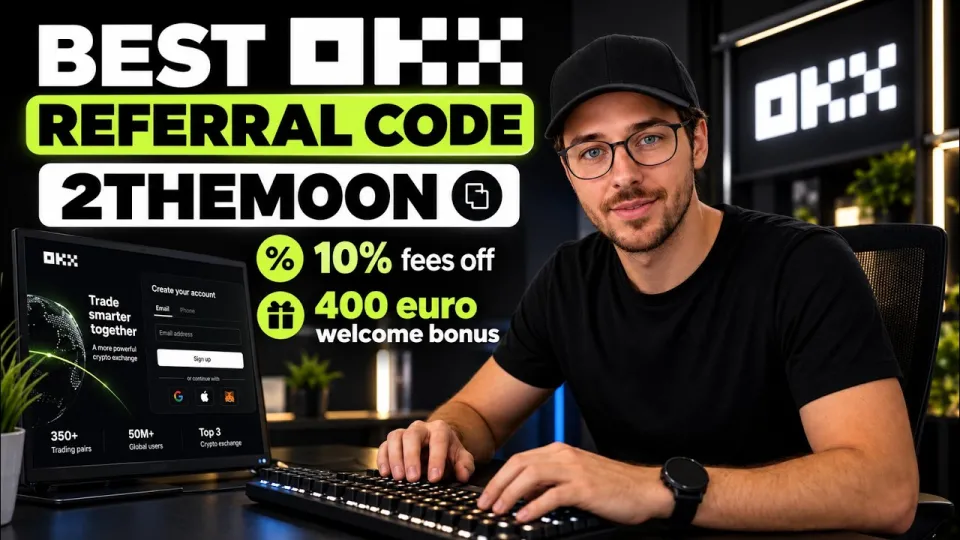 OKX Referral Code | 2THEMOON | Best OKX Promo Code 2026